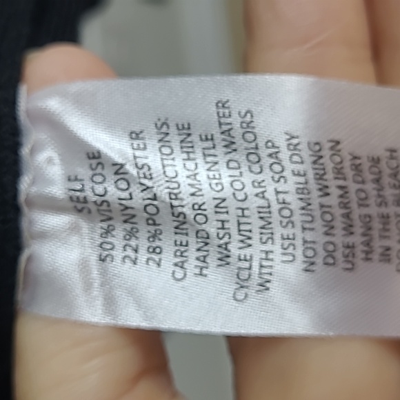 Ktk Black Turtleneck Dress Size M - Picture 9 of 10